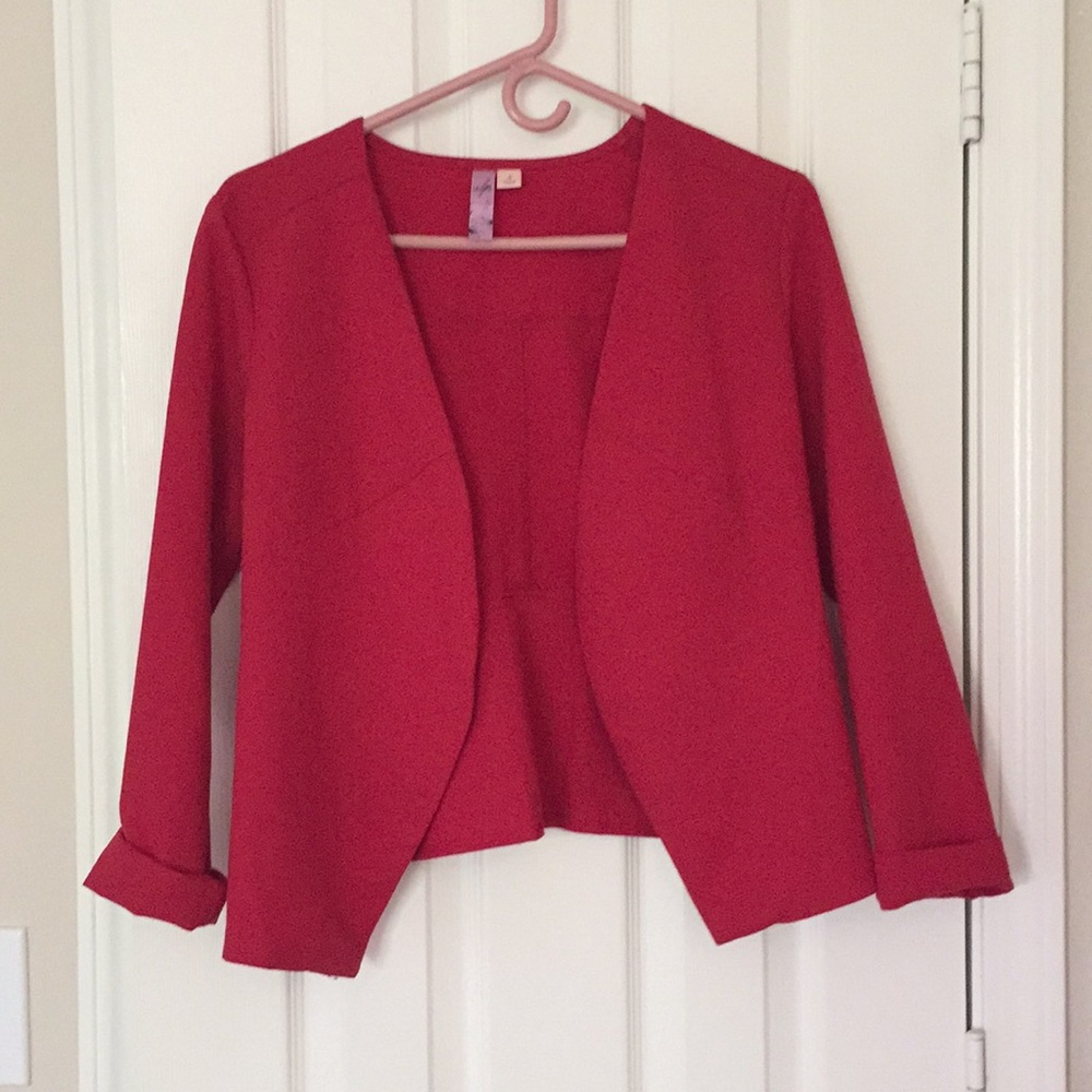 Red blazer/jacket